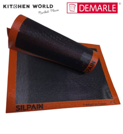 แผ่นรองอบซิลิโคนพื้นผิวแบบรูพรุน DEMARLE PT1721 ขนาด 30X40 ซม._5
